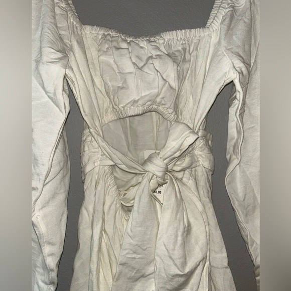 L*SPACE Rosita Cream Dress Size M - Picture 5 of 10